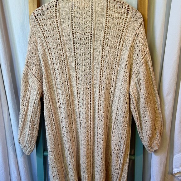 Lauren Conrad Soft Pink Cardigan with buttons, size XL - Picture 4 of 4